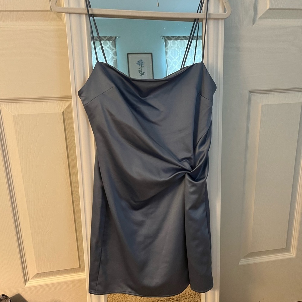 Top shop size 4 mini silk dress